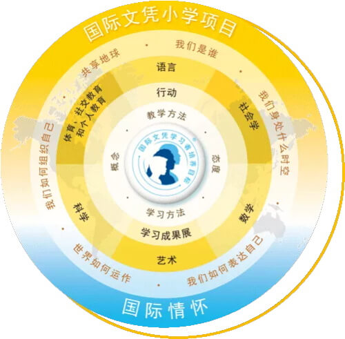 朝阳凯文学校小学课程图