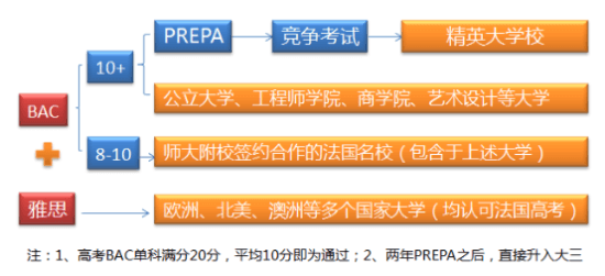 南师大附校国际高中（中法课程实验班）升学去向