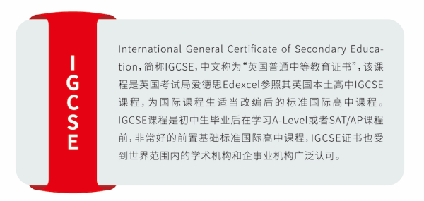 IGCSE课程